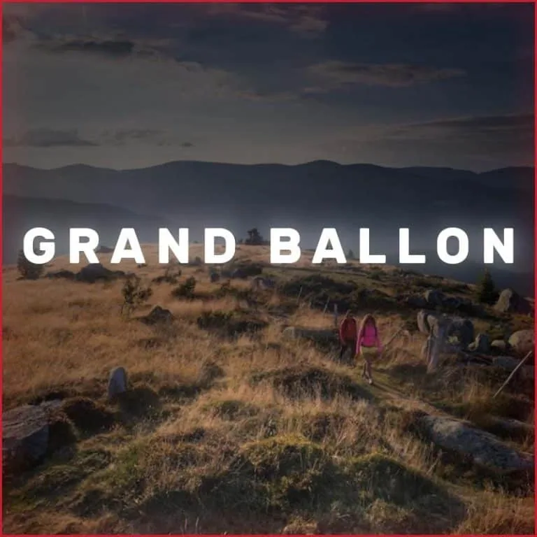 Grand ballon en Alsace