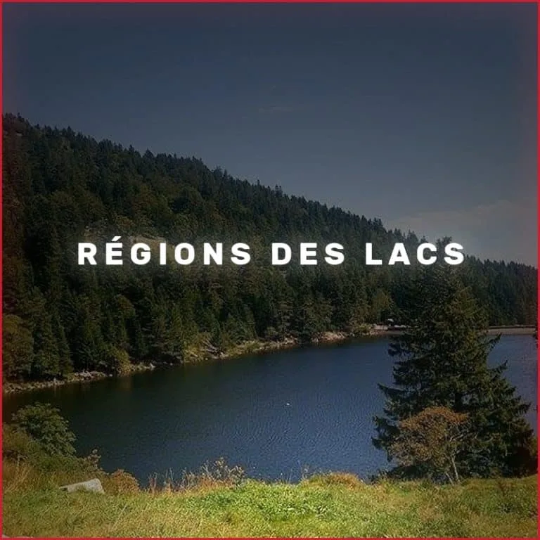 La région des lacs de truite des Vosges