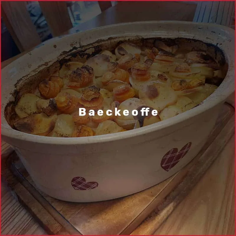 Recette Baeckeoffe - Alsace Voyage