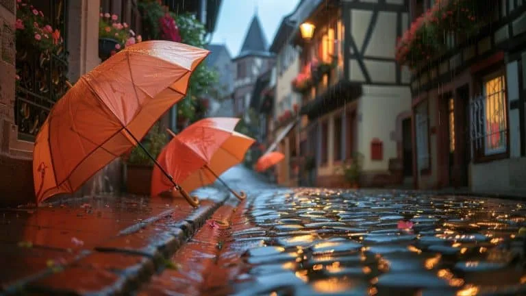 Faut-il sortir le parapluie ? Découvrez la météo capricieuse de l'Alsace ce mardi à Colmar!