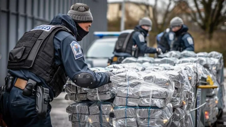 Incroyable découverte à Colmar : Près de 250 kilos de cocaïne cachés dans des cartons de bananes ?!