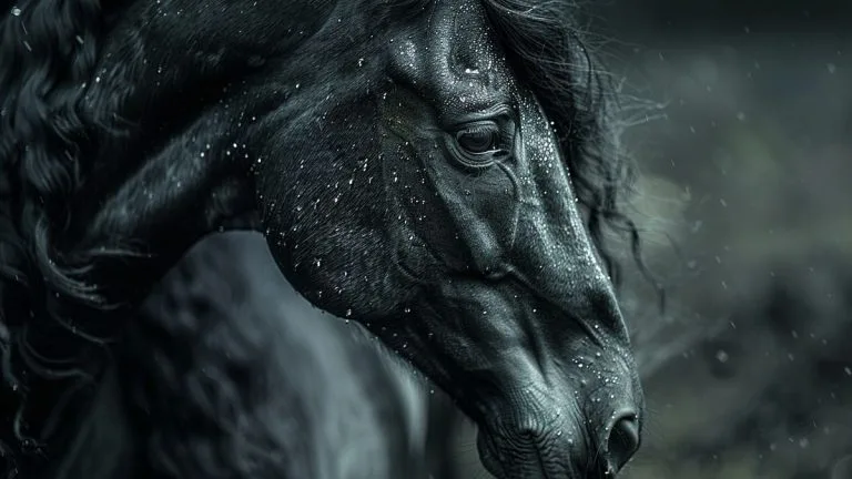 Acheter un magnifique cheval Friesian noir à 5500.00$ : Bon plan équin ou canular ?