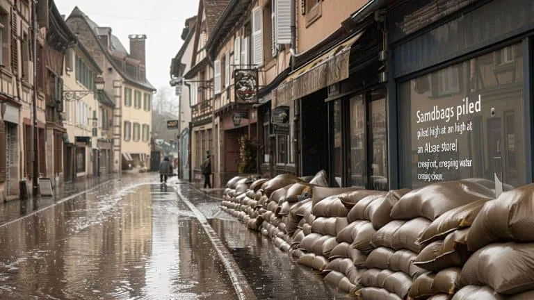 Alsace sous les eaux : que se passe-t-il après la fermeture des parcs et l'annulation des trains ?