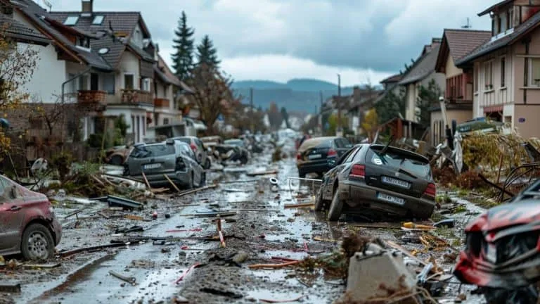 Comment cette tornade a-t-elle réduit en miettes des véhicules neufs en Alsace ? Découvrez la vidéo choquante !