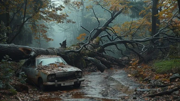 Est-ce que cet énorme orage en Alsace a provoqué un chaos inattendu ? Découvrez les dégâts catastrophiques causés par les chutes d'arbres !