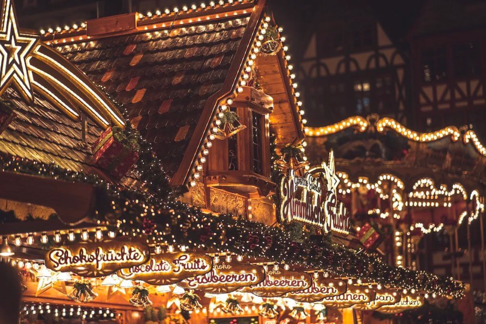 Cinq marchés de Noël à l'étranger qui semblent tout droit sortis d'un compte de fées