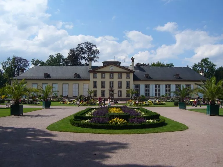 Le parc de l'orangerie Strasbourg